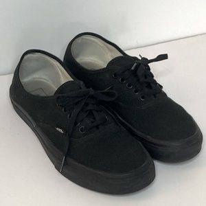 Vans Authentic Sneaker Black/Black - Size 9.5/11